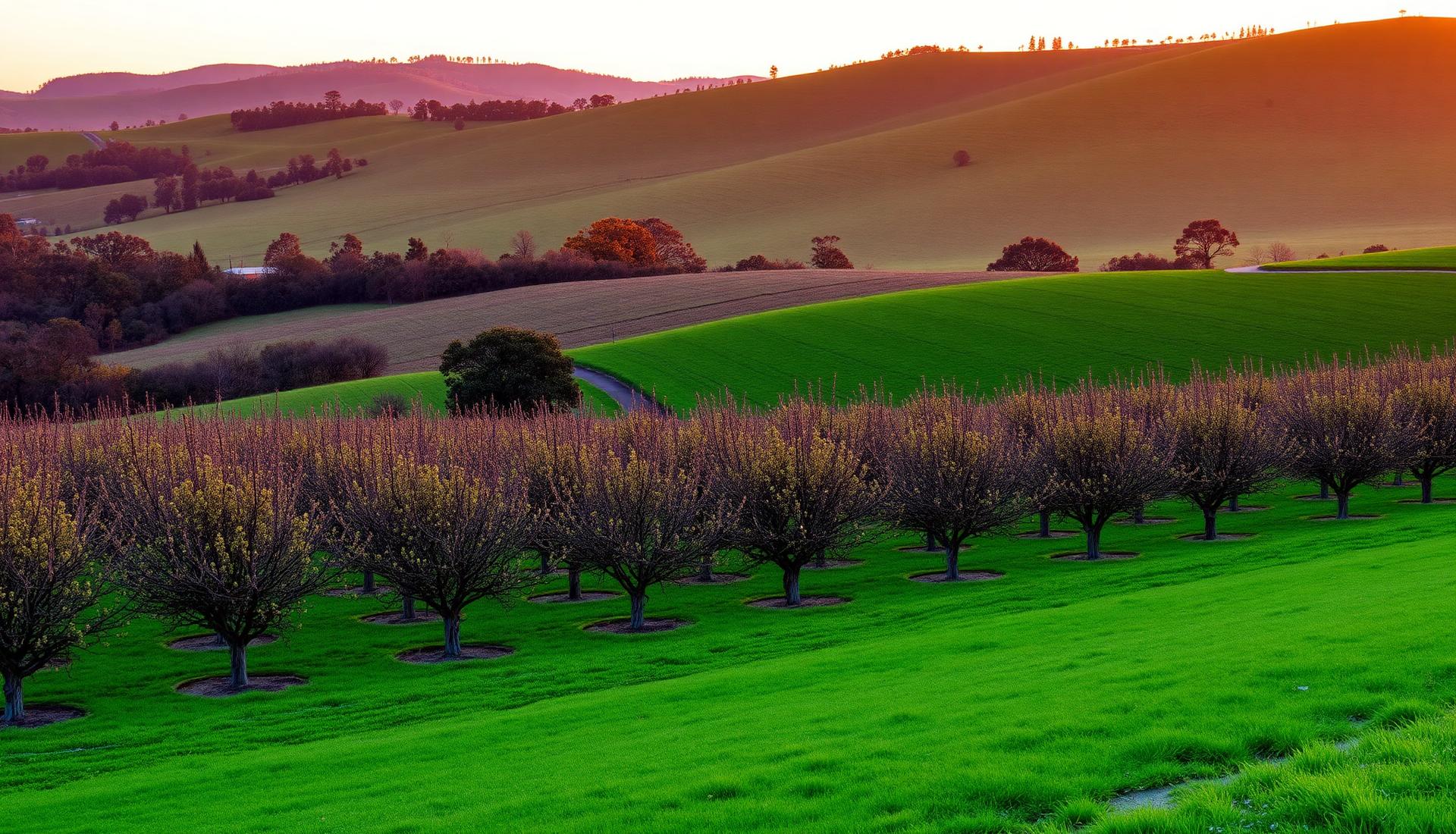 Adelaide Hills orchard